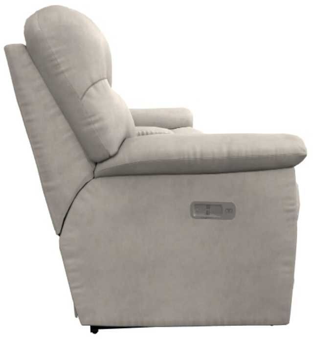 La-Z-Boy® James Oyster Power Reclining Loveseat with Console, Headrest, and Lumbar-3