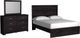 Signature Design by Ashley® Belachime 3 Piece Dark Charcoal Queen Bedroom Set-0