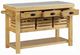 ACME Furniture Grovaam Natural/White Kitchen Island-3