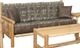 Best Craft Furniture Customizable W42 Log Sofa with White Cedar Frame-0