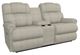 La-Z-Boy® Pinnacle Dove Power Wall Reclining Loveseat with Console, Headrest, and Lumbar-0