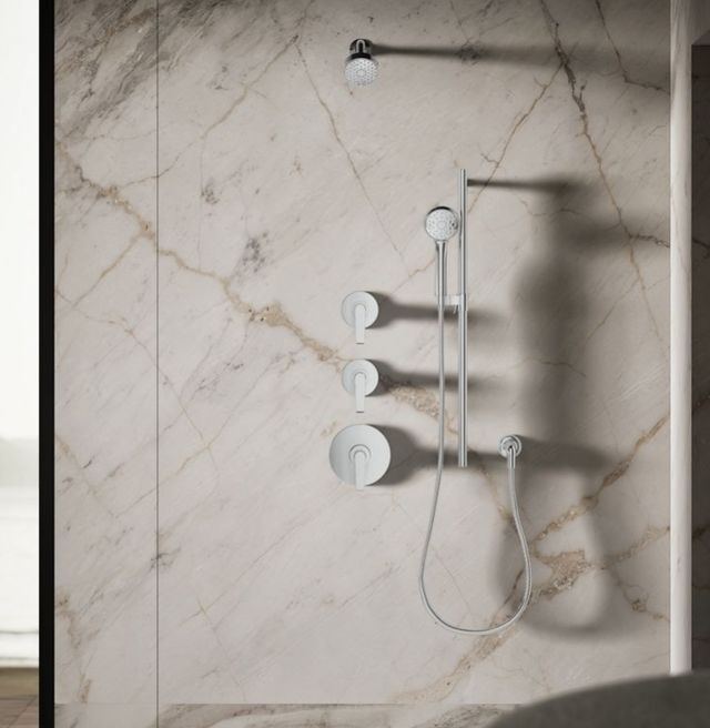 KOHLER® Awaken® G90 Polished Chrome 1.5 GPM 3-Function Showerhead-2
