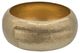 A & B Home Gold Suede Bowl-3