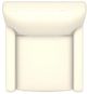 La-Z-Boy® Kennedy Ivory Chair-4