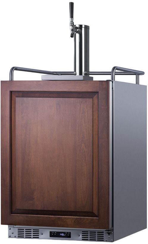 Summit® 24" Panel Ready Built In Kegerator-4
