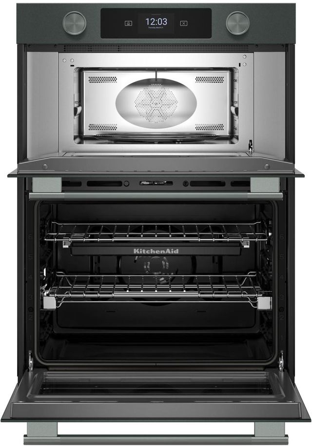 KitchenAid® 30" Juniper Smart Oven/Micro Combo Electric Wall Oven with  Intelligent Cooking Camera-1