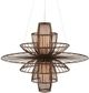Currey & Company Benjiro Cupertino/Off-White Chandelier-1