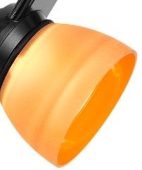 Cal® Lighting & Accessories Black/Yellow Track Light-1