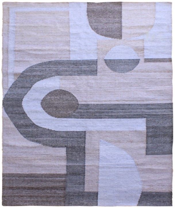 Dovetail Furniture Pavlos Gray 8'x10' Area Rug-0