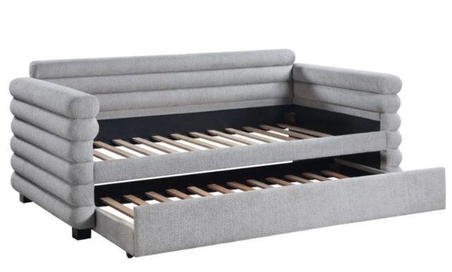 Coaster® Patricia Gray Upholstered Twin Day Bed-0