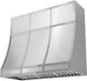 Zephyr Designer Collection 48'' x 12'' Stainless Steel Duct Cover with Stainless Steel Banding-2
