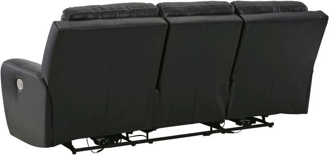 Signature Design by Ashley® Warlin 3-Piece Black Living Room Set-2