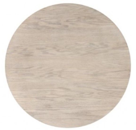 Furniture of America® Yate Natural Oak Round Dining Table-3