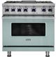 Viking® 7 Series 36" Splash Pro Style Dual Fuel Range with Griddle-0