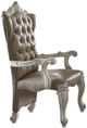 ACME Furniture Versailles 2-Piece Bone White Arm Chairs-0