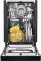 Whirlpool® 18" Black Front Control Built In Dishwasher-3