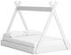 Signature Design by Ashley® Hallityn White Youth Full Tent Complete Bed in Box-1