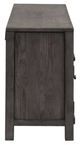 Liberty Furniture Modern Farmhouse Dusty Charcoal 66" Entertainment Console-2