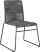 Coaster® Jerome 2-Piece Charcoal Upholstered Stackable Side Chairs-0