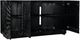 Hooker® Furniture Commerce and Market Black Open Space Entertainment Console-4
