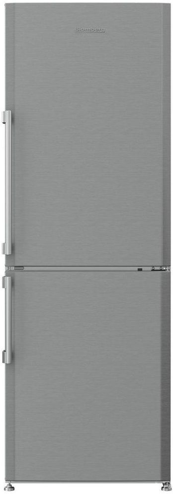 Blomberg® 11.4 Cu. Ft. Stainless Steel Counter Depth Bottom Freezer Refrigerator-0