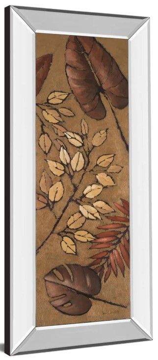 Classy Art Indian Summer III by Lanie Loreth Mirror Framed Wall Art-1