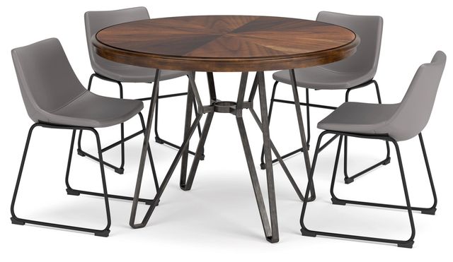 Signature Design by Ashley® Centiar 5-Piece Two-Tone Brown Dining Set-0
