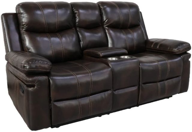 New Classic® Home Furnishings Kellen Brown Power Reclining Loveseat-0