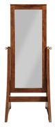 TEI Mocha 23" Rectangle Floor Standing Mirror-1