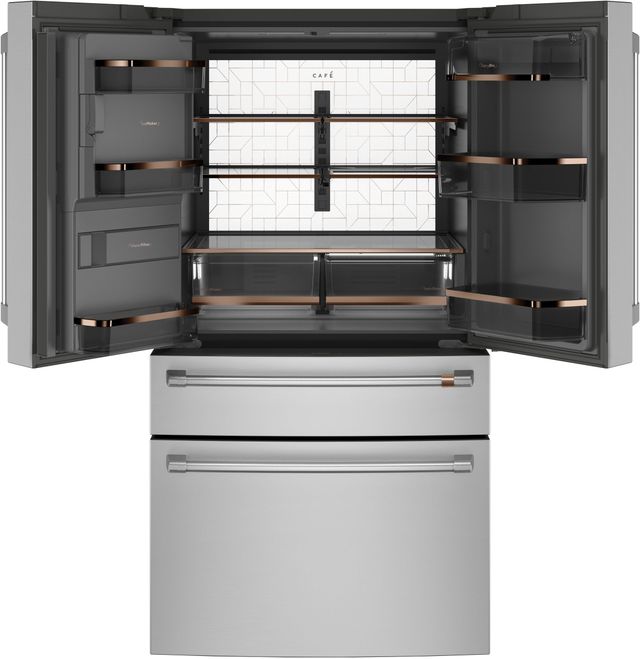 Café™ 27.6 Cu. Ft. Stainless Steel French Door Refrigerator-1