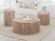 International Furniture Direct Balam Stained White End Table-1