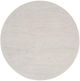International Furniture Direct Lumiere Gray with Matte Acrylic Top Pedestal Dining Table with Brown Base-3