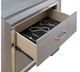 Furniture of America® Bellanova Silver Nightstand-2