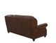 Soft Line 7863 Chocolate All Leather Sofa-4