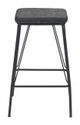 Zuo Modern Samuel Vintage Black Counter Stool-1