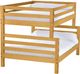 Crate Designs™ Furniture Classic Full XL/Queen Ladder End Bunk Bed-0