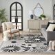 Nourison Home™ Aloha Black White 5'x8' Style 1 Area Rug-2