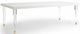 Meridian Furniture Bethany White High Gloss Dining Table-0