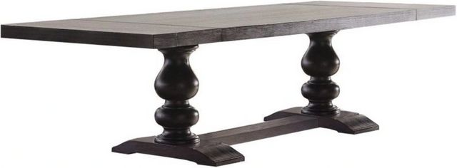 Coaster® Phelps Antique Noir Dining Table-0