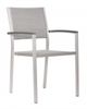 Zuo® Cosmopolitan Silver Arm Chair-0