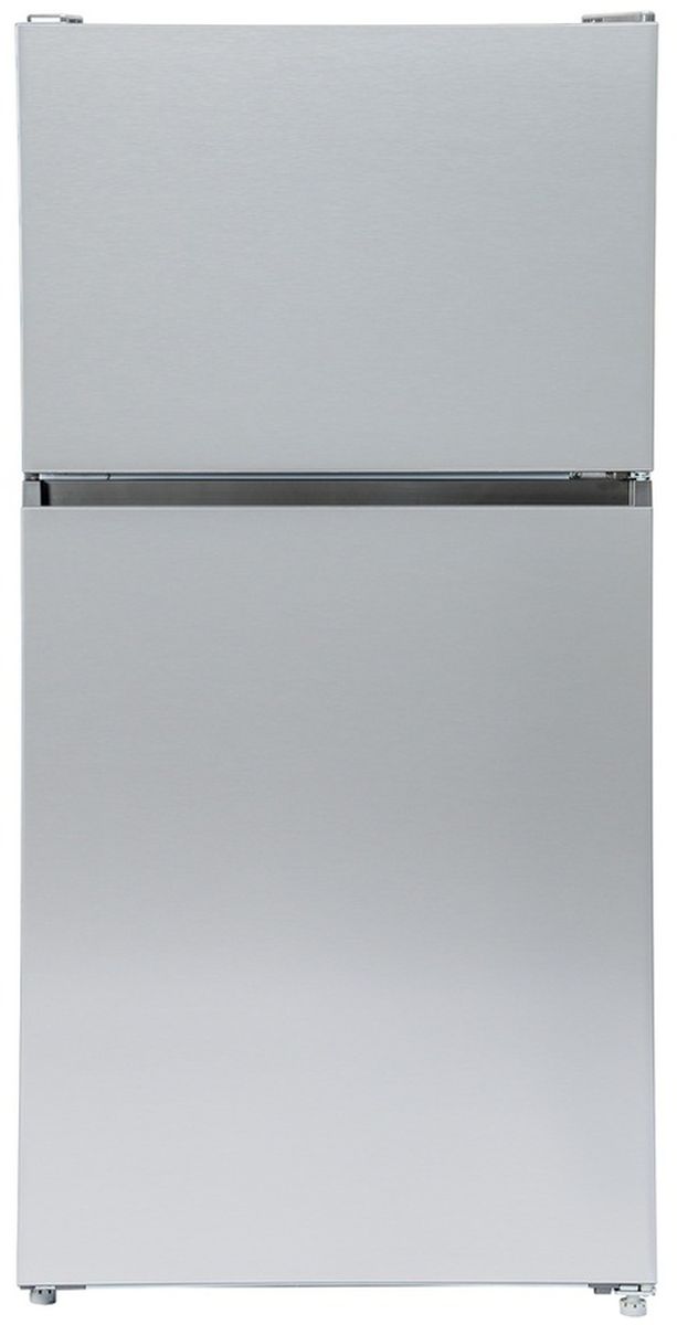Verona® 33” 24 Cu. Ft. Stainless Steel Look Top Freezer Refrigerator-0