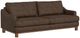 International Furniture Direct Olimpia Dark Brown Sofa-0