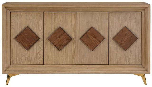 Coast2Coast Home™ Wovey Wheat Brown Credenza-2