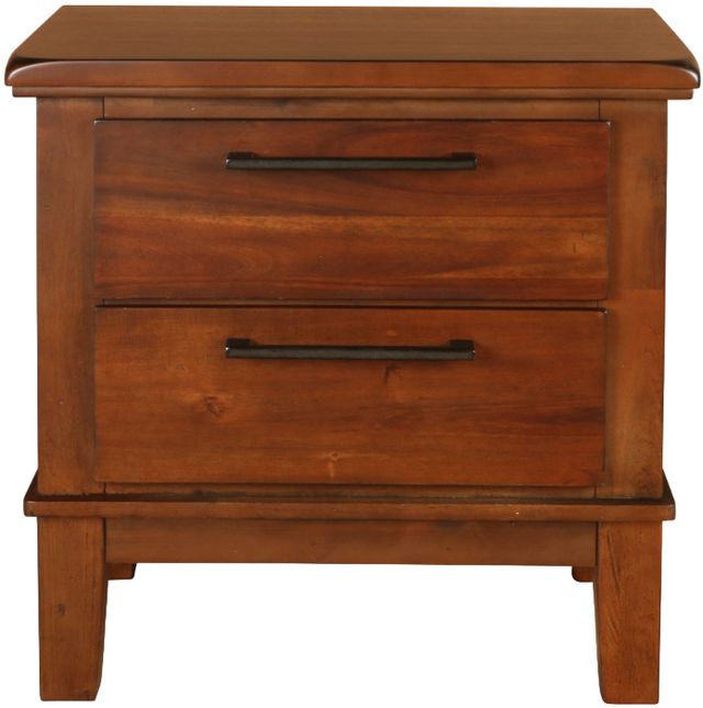 New Classic® Home Furnishings Cagney Chestnut Nightstand-2