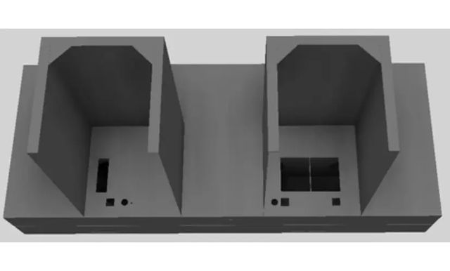 Vent-A-Hood® 54" Gunsmoke Contemporary Wall Mounted Range Hood-2