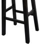 Furniture of America® Biasca 2-Piece Black Bar Stool Set-3