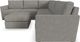 Flex by Flexsteel® 5-Piece Pebble 5-Seat Sectional with Ottoman-3