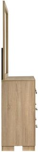 Coaster®  Arielle Light Oak Dresser with Mirror-4