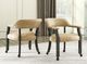 Steve Silver Co. Rylie Black/Sand Captains Dining Arm Chair-4