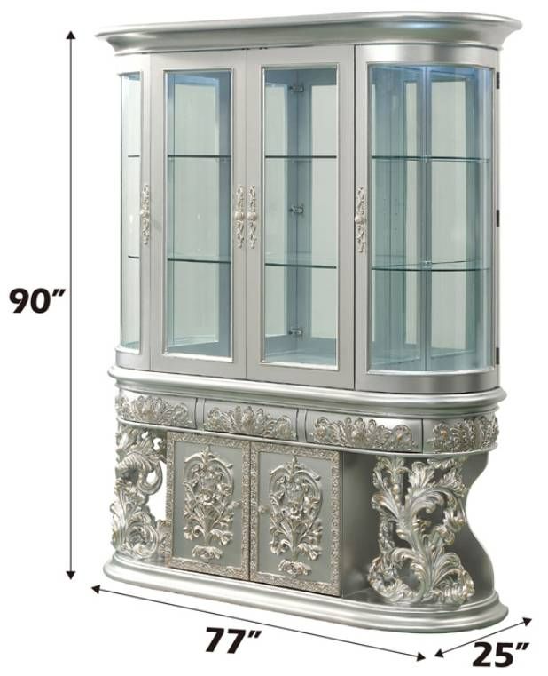 ACME Furniture Sandoval Champagne Curio-2